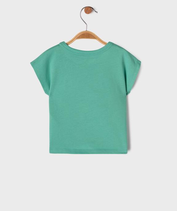 Tee-shirt manches courtes  vue4 - GEMO 4G BEBE - GEMO