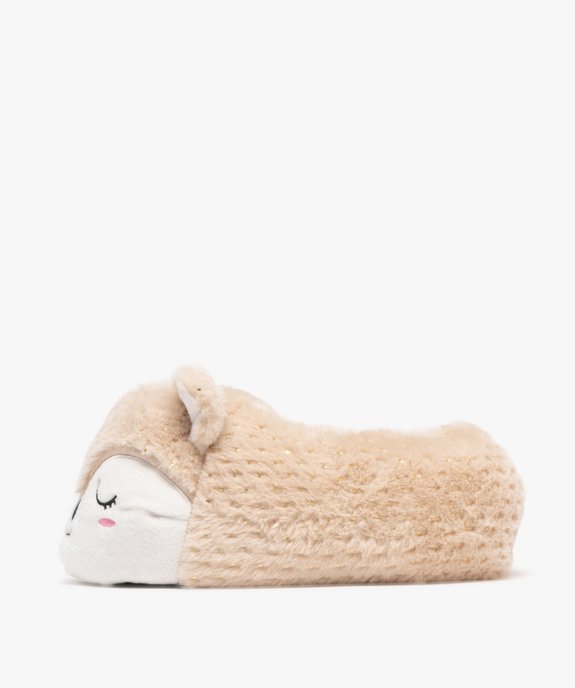 Chaussons 3D à motif chat fille vue3 - GEMO (ENFANT) - GEMO