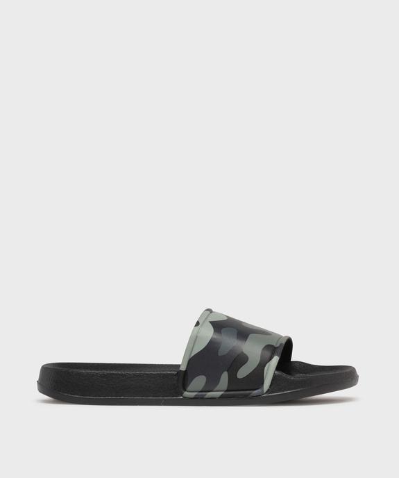 Mules de piscine garçon à bandeau camouflage vue7 - GEMO (PLAGE) - GEMO