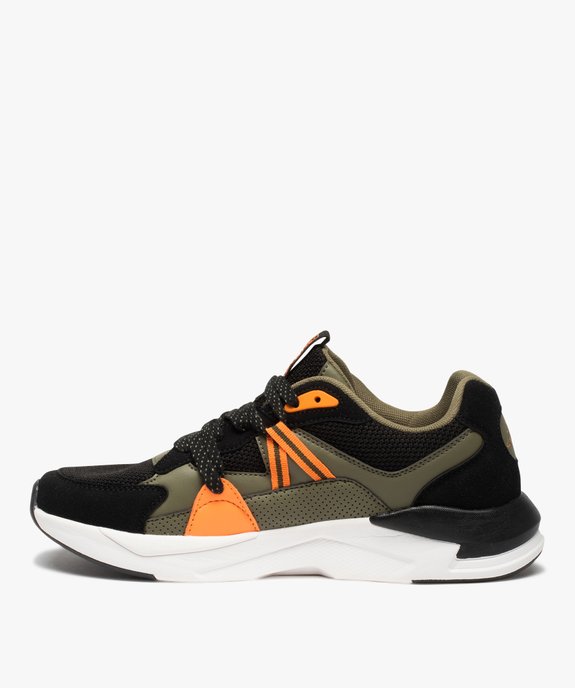 Baskets homme running légères à lacets – Kappa Holborn vue3 - KAPPA - GEMO