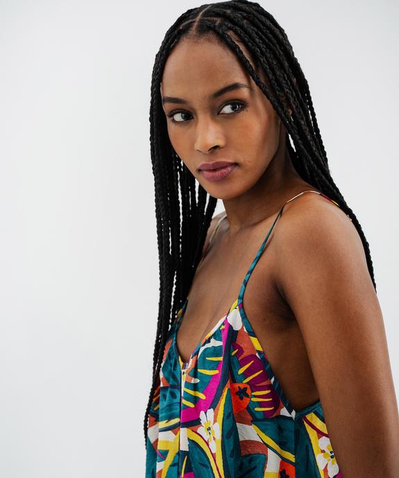 Robe courte à fines bretelles femme vue2 - GEMO 4G FEMME - GEMO