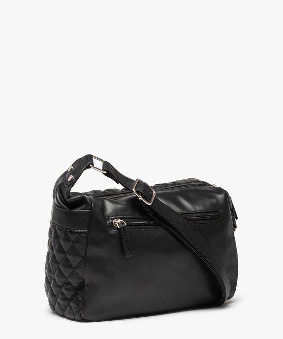 Sac femme matelassé à détails argentés vue2 - GEMO (ACCESS) - GEMO