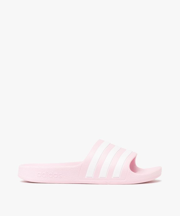 Mules de piscine fille à bandeau rayé Adilette Aqua - Adidas vue1 - ADIDAS - GEMO