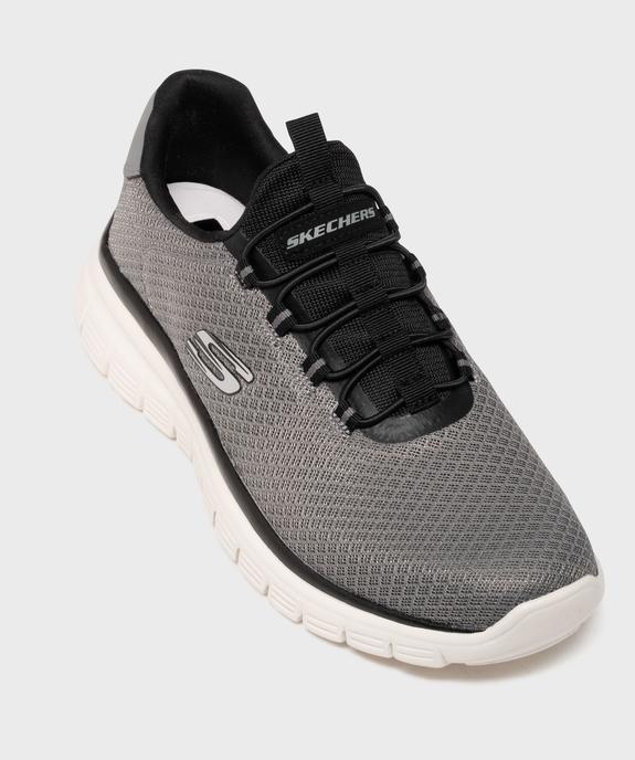 Baskets basses en mesh à enfiler homme - Skechers vue5 - SKECHERS - GEMO