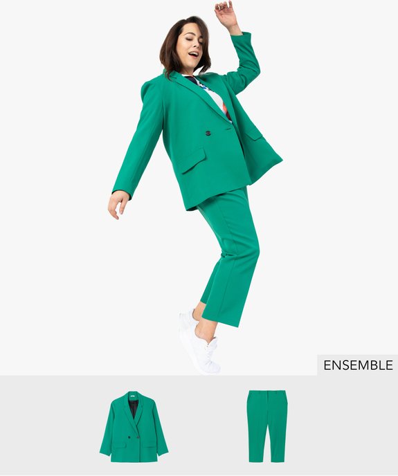 Ensemble 2 pièces veste et pantalon femme grande taille  - GEMO