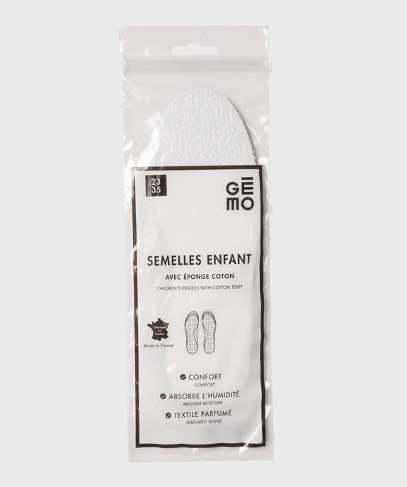 Semelles en latex et coton éponge parfumé enfant vue1 - GEMO(ENTRETIEN) - GEMO
