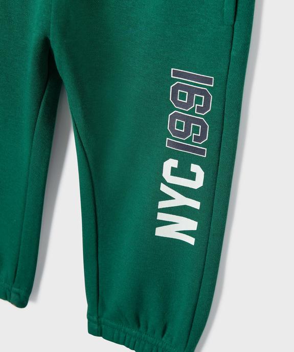 Ensemble de jogging 2 pièces bébé garçon vue3 - GEMO 4G BEBE - GEMO
