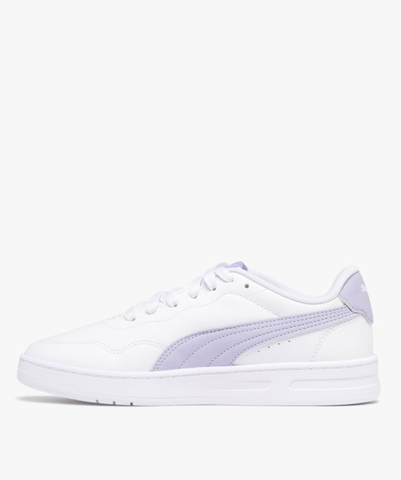 Baskets basses look rétro Courtsally femme - Puma vue3 - PUMA - GEMO
