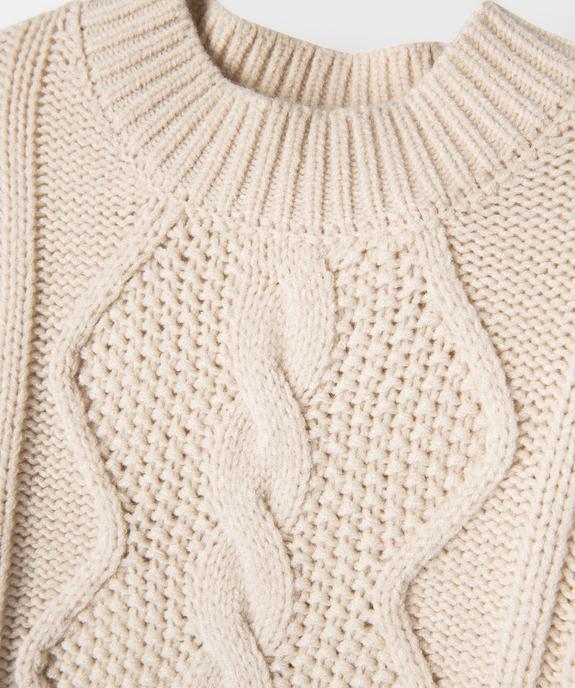 Pull à torsades garçon vue2 - GEMO (ENFANT) - GEMO