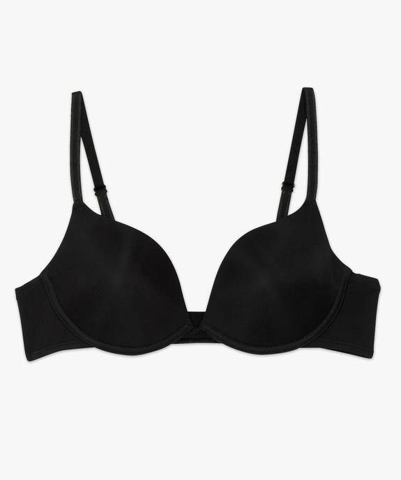 Soutien-gorge corbeille à armatures et bonnets moulés en microfibre vue6 - GEMO 4G FEMME - GEMO