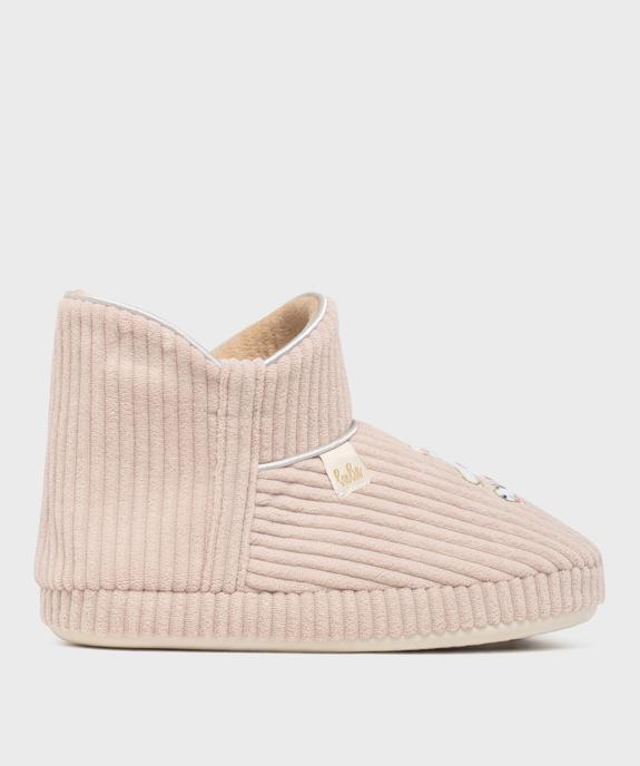 Chaussons boots chauds en velours côtelé femme - LuluCastagnette - LULU CASTAGNETT Chaussons boots chauds en velours côtelé femme - LuluCastagnette vue1 - LULU CASTAGNETT - GEMO