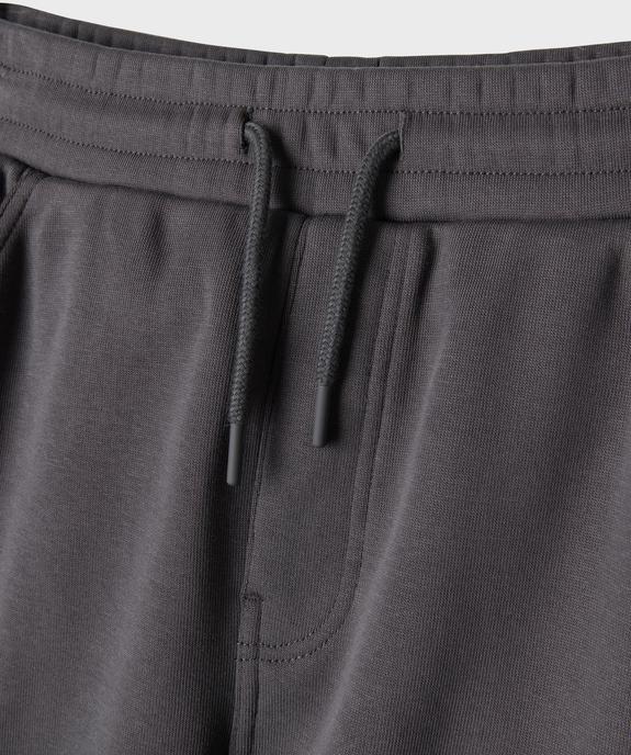 Pantalon de jogging avec intérieur chaud garçon vue2 - GEMO (JUNIOR) - GEMO