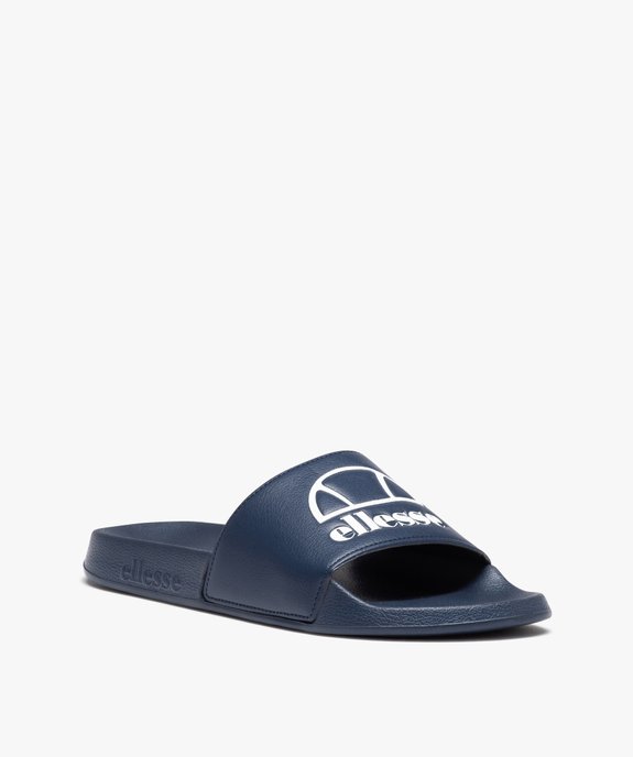 Mules de piscine homme unies et logo en relief  - Ellesse  vue2 - ELLESSE - GEMO