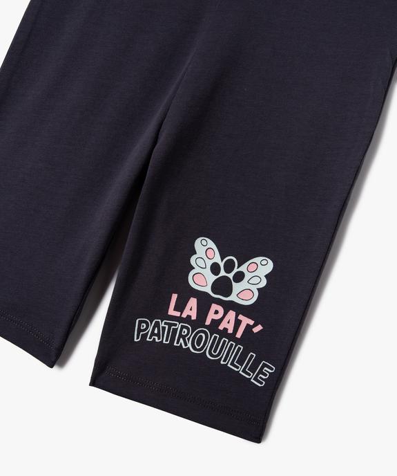 Ensemble 2 pièces tee-shirt et leggings court fille - Pat Patrouille vue3 - PAT PATROUILLE - GEMO