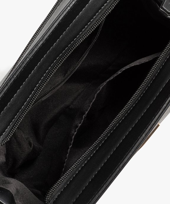 Sac besace bimatière femme vue3 - GEMO (ACCESS) - GEMO