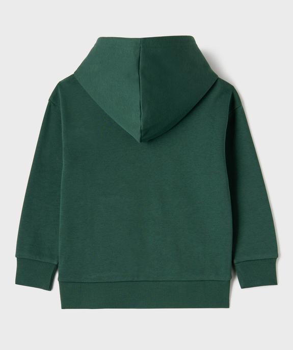 Sweat à capuche avec motifs pixelisés garçon - Minecraft vue6 - MINECRAFT - GEMO