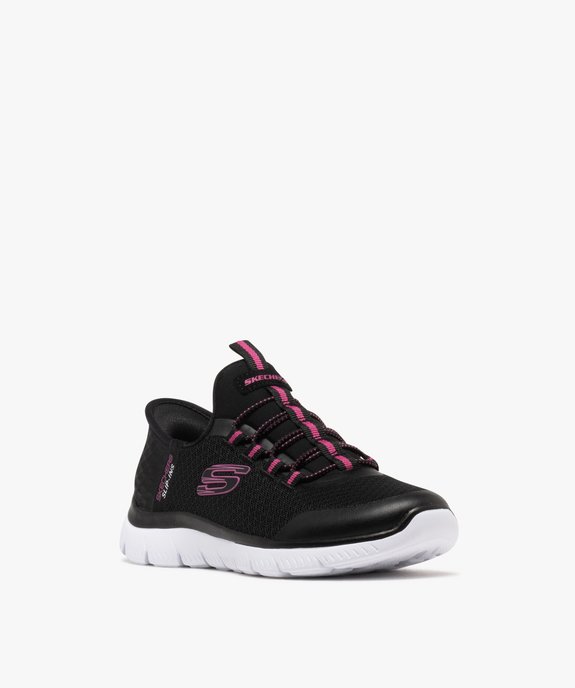 Baskets fille en mesh et à enfiler Slip ins Summits - Skechers vue2 - SKECHERS - GEMO
