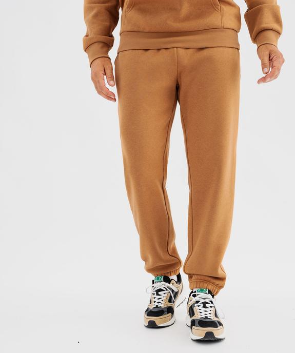 Pantalon de jogging intérieur molletonné homme vue1 - GEMO 4G HOMME - GEMO