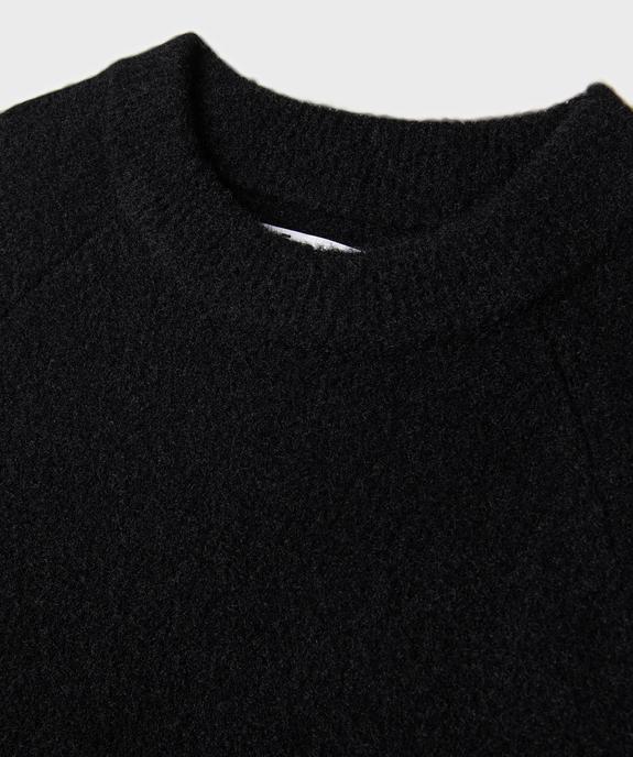 Pull col rond en maille douillette fille vue2 - GEMO (JUNIOR) - GEMO