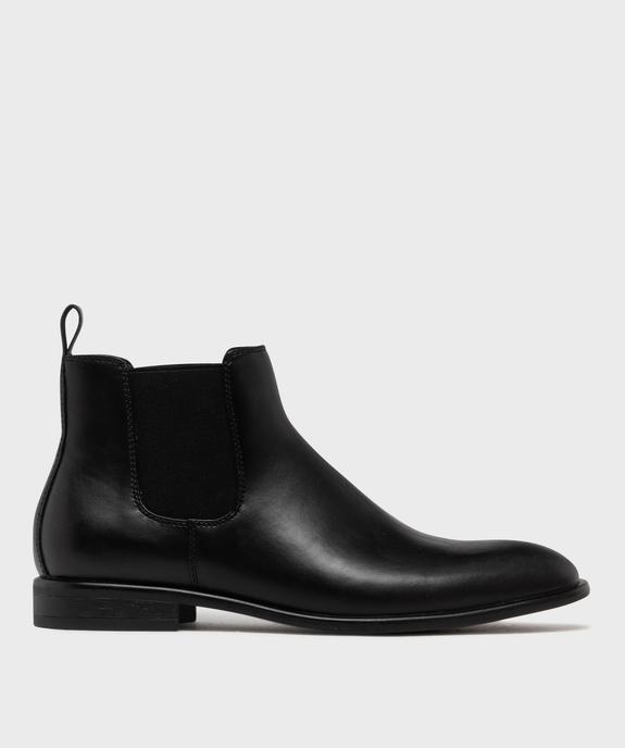 Boots Chelsea bout carré homme - Mario Baldano vue1 - MARIO BALDANO - GEMO