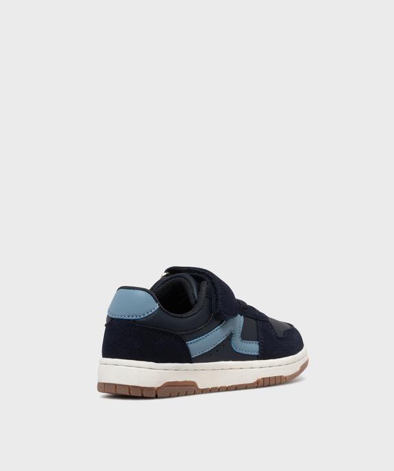 Baskets à scratch bicolores garçon - 5 Miles vue4 - 5 MILES - GEMO