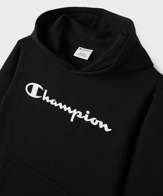 Sweat à capuche avec logo fille - Champion vue2 - CHAMPION USA - GEMO