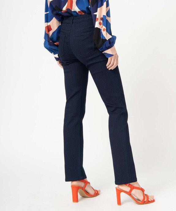 Jean femme coupe Regular - L26 vue3 - GEMO 4G FEMME - GEMO
