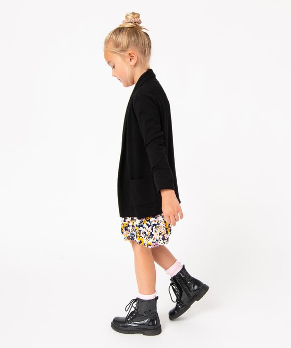 Gilet fluide porté ouvert fille vue5 - GEMO (ENFANT) - GEMO