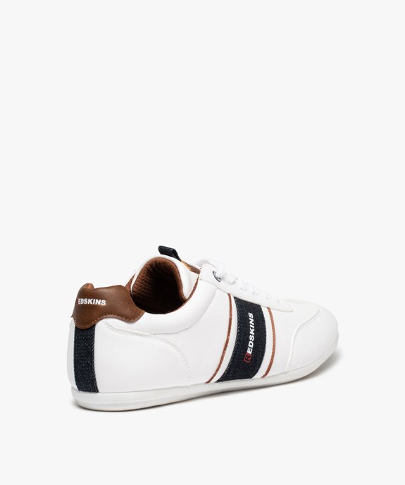 Baskets homme à lacets et semelle fine - Redskins vue4 - REDSKINS - GEMO