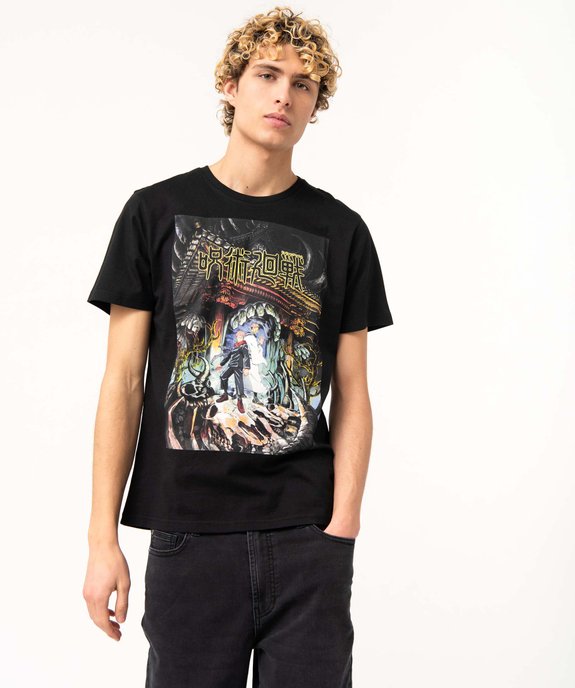 Tee-shirt homme à manches courtes imprimé - Jujutsu Kaisen vue1 - JUJUTSU KAISEN - GEMO