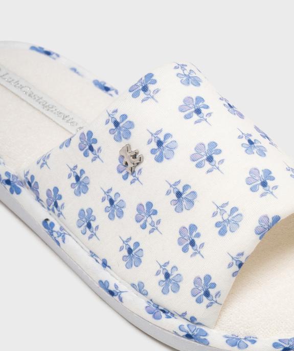 Mules ouvertes à motifs fleuris femme - LuluCastagnette vue6 - LULUCASTAGNETTE - GEMO