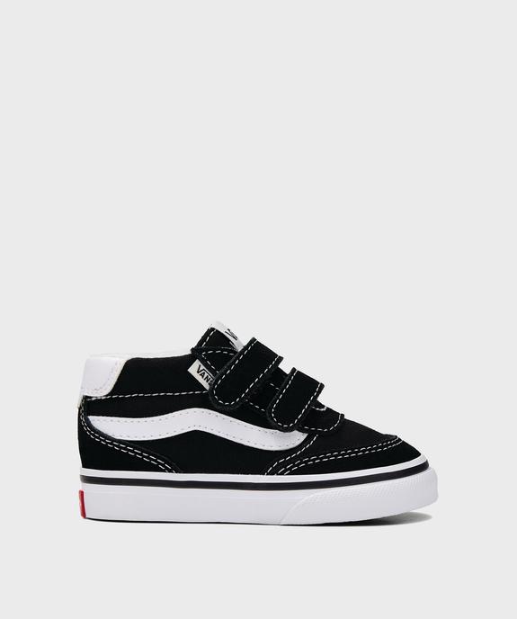 Baskets Sk8-Mid fermeture scratch garçon - Vans vue1 - VANS - GEMO