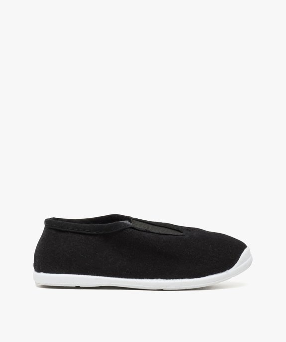 Chaussons rythmiques en toile unis avec élastique vue1 - GEMO (ENFANT) - GEMO