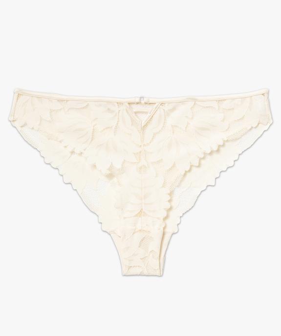 Culotte en dentelle femme vue4 - GEMO(HOMWR FEM) - GEMO