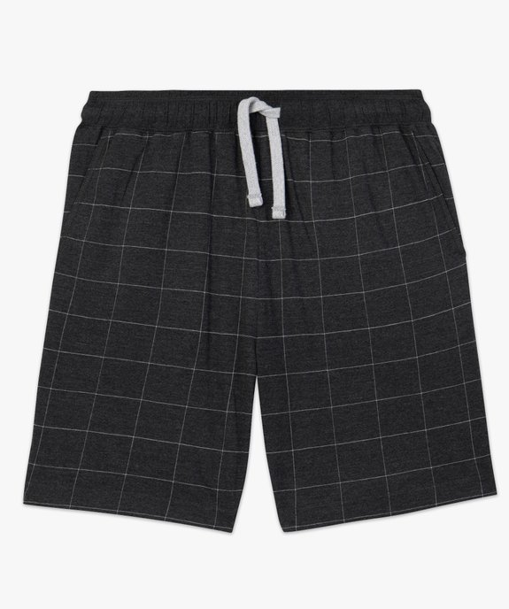 Short de pyjama en jersey à taille élastique homme vue8 - GEMO(HOMWR HOM) - GEMO