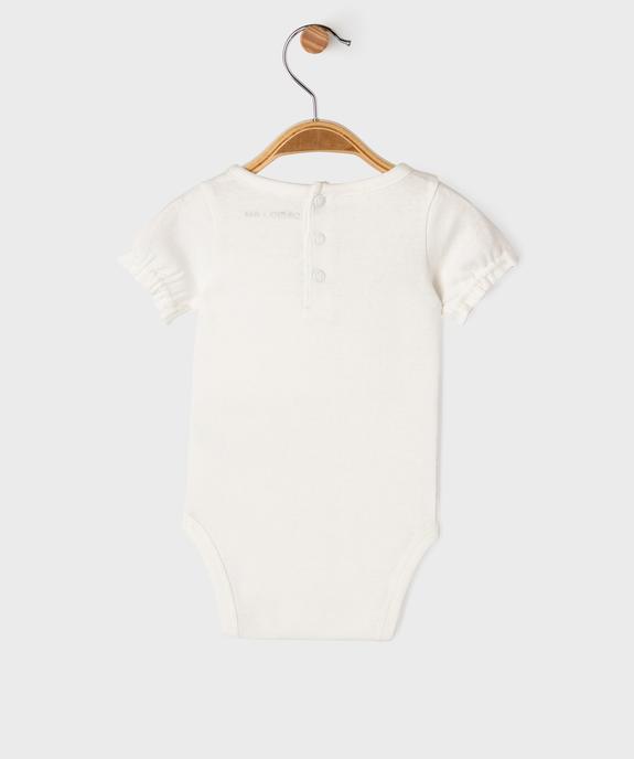 Ensemble 3 pièces bébé fille body, blouse et culotte vue6 - GEMO(BB COUCHE) - GEMO
