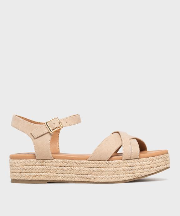 Sandales à semelle compensée femme - Valentina Baldano vue1 - VALENTINA BALDA - GEMO