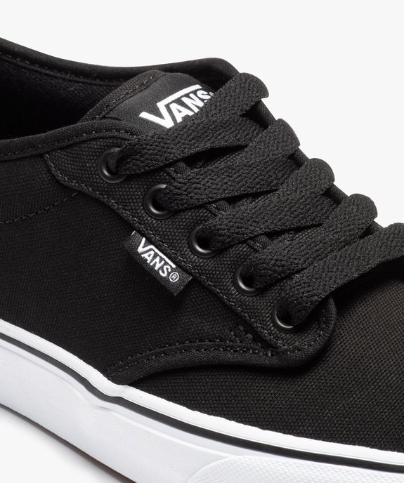 Baskets homme unies en toile et à lacets - VANS vue6 - VANS - GEMO