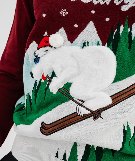 Pull de Noël homme vue4 - GEMO (HOMME) - GEMO