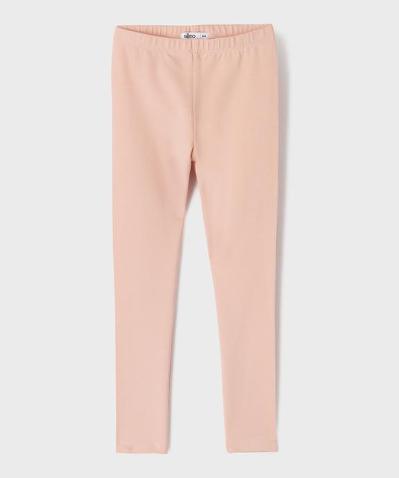 Legging fille en maille plus résistante vue2 - GEMO 4G FILLE - GEMO