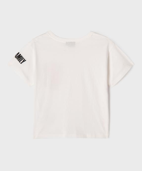 Tee-shirt manches courtes imprimé fille - Spy x Family - SPY X FAMILY Tee-shirt manches courtes imprimé fille - Spy x Family vue4 - SPY X FAMILY - GEMO