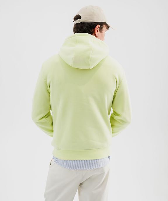 Sweat à capuche intérieur molletonné homme vue3 - GEMO 4G HOMME - GEMO