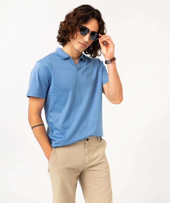 Polo à manches courtes homme vue1 - GEMO (HOMME) - GEMO