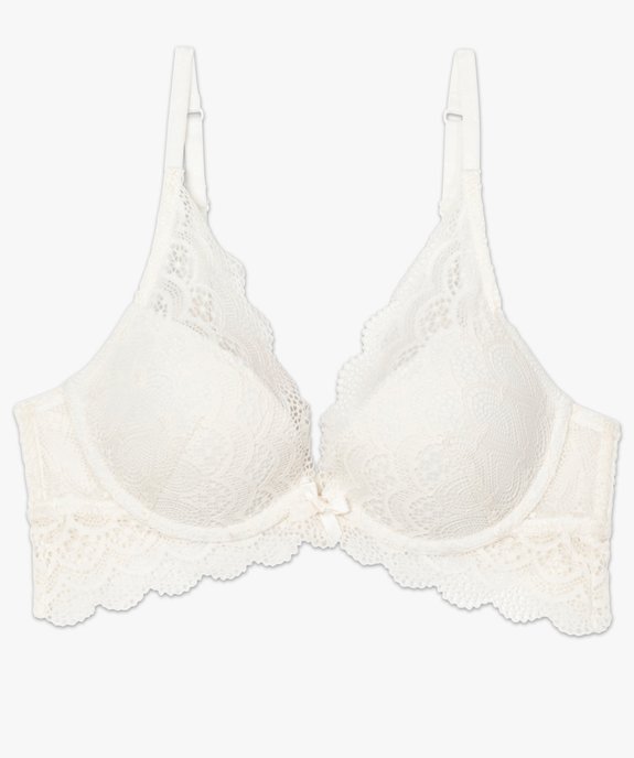 Soutien-gorge femme forme foulard avec bonnets push-up vue4 - GEMO(HOMWR FEM) - GEMO