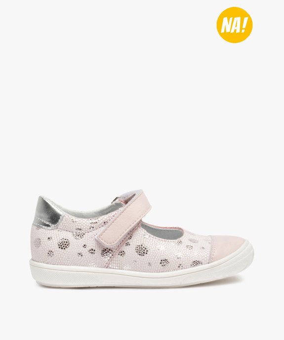 Babies fille à scratch dessus cuir à pois brillants – NA! vue1 - NA! - GEMO