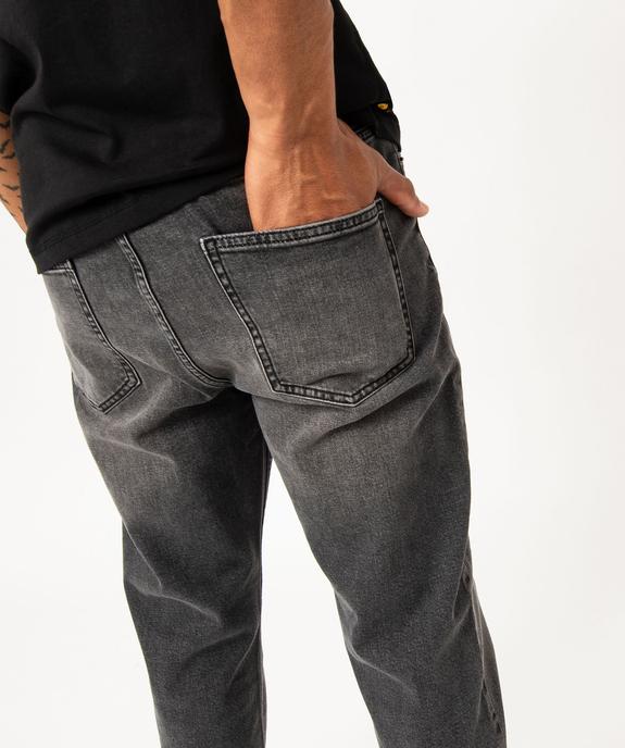 Jean tapered délavé homme vue2 - GEMO (HOMME) - GEMO
