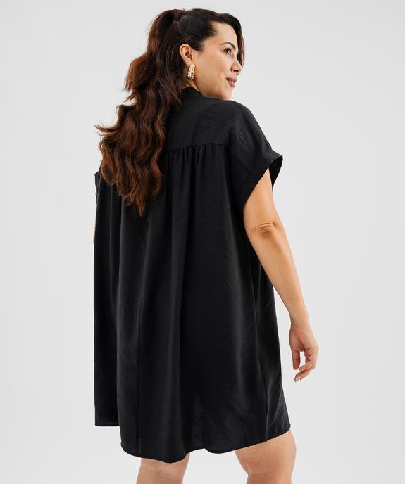 Robe courte fluide femme grande taille vue4 - GEMO 4G GT - GEMO