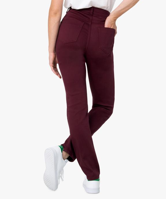 Pantalon femme coupe Regular - Longueur L26 vue3 - GEMO(FEMME PAP) - GEMO
