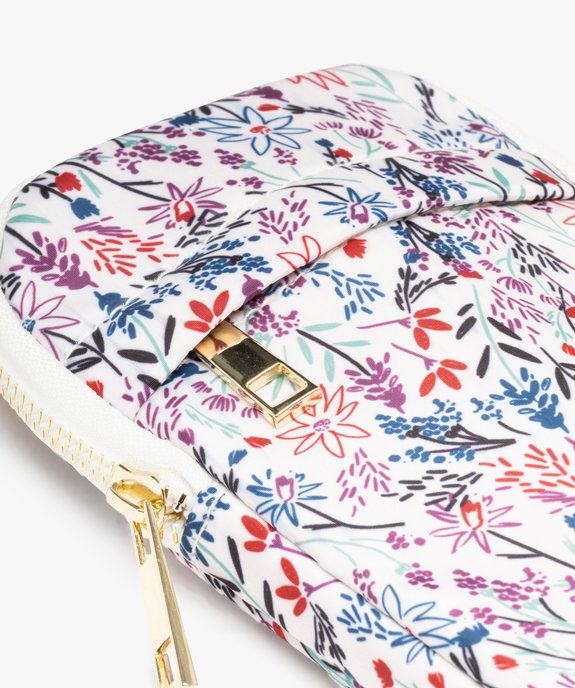 Pochette à bandoulière amovible femme vue3 - GEMO 4G FEMME - GEMO