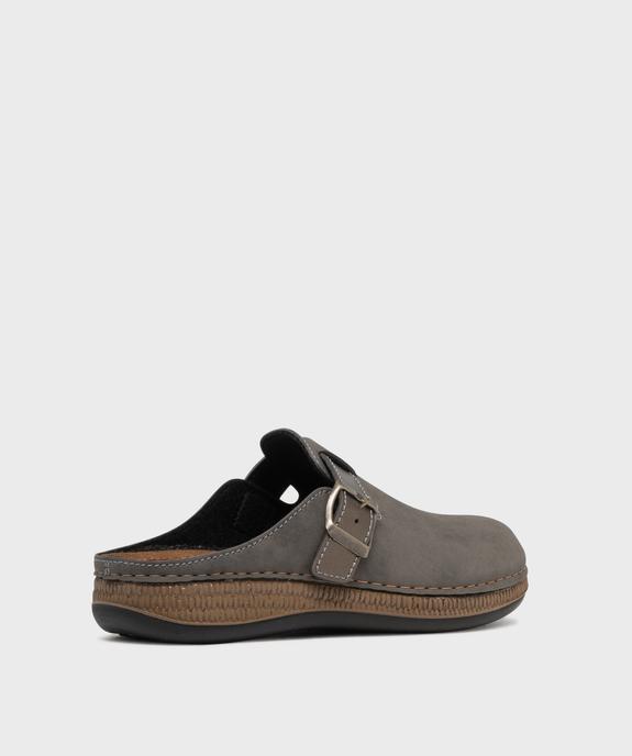 Sabot confort avec semelle intérieure cuir femme vue4 - G'FLEX - GEMO